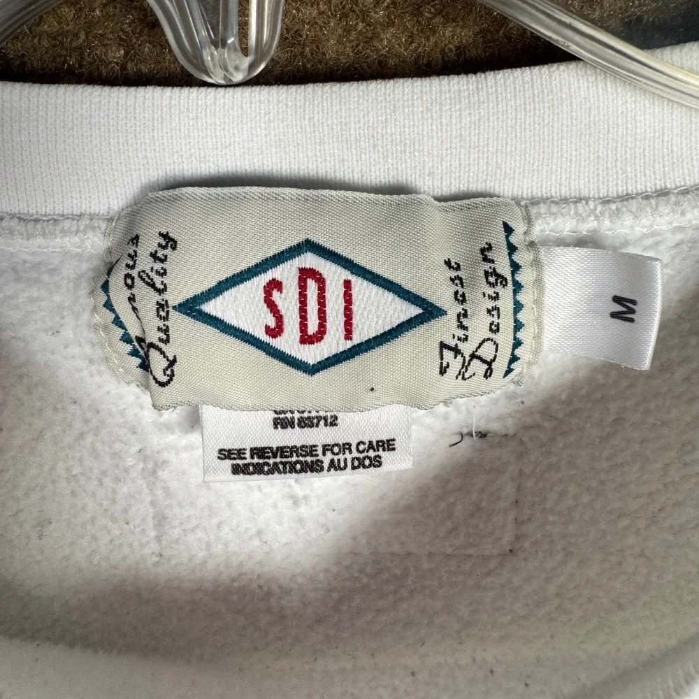 VTG Vail 99 Colorado Sweatshirt Ski Championships Beaver Creek USA 1999 White
